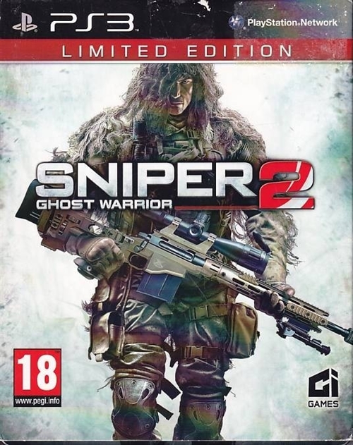 Sniper Ghost Warrior 2 - Limited Edition - Steel case - in sleeve - PS3 (B Grade) (Used) (Eng)
